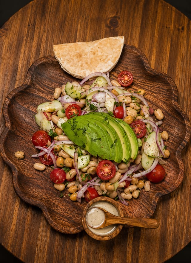 Avocado Bean Salad.