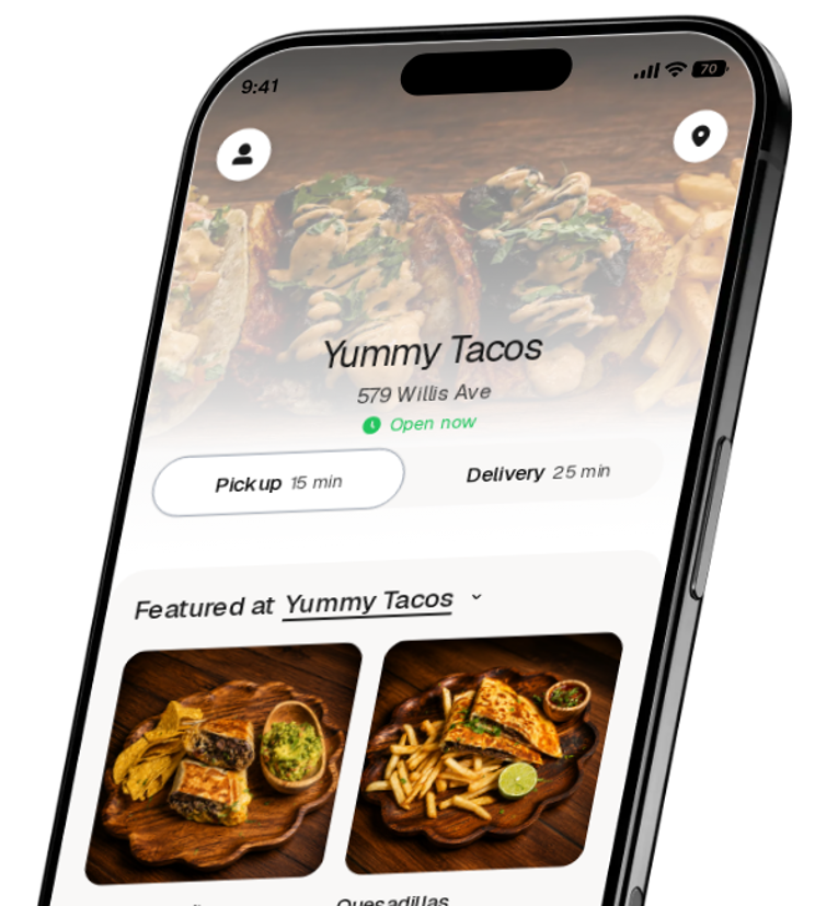 Yummy Tacos app preview